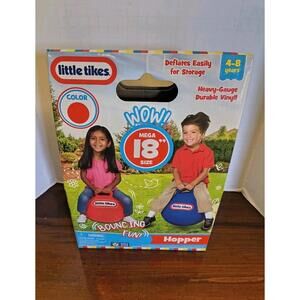 Little Tikes Red Bouncing Ball Hopper Mega 18" Heavy Gauge Durable Vinyl Sealed